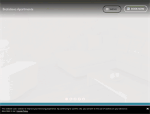 Tablet Screenshot of bratislava-apartments.com